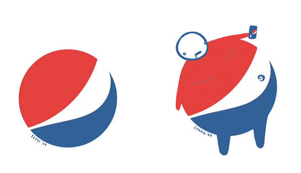 New Pepsi Logo Looks Like A Little Fat Man