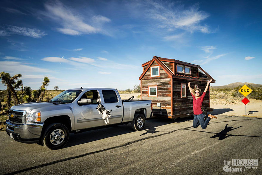 We Quit Our Jobs, Built A Tiny House On Wheels And Hit The Road