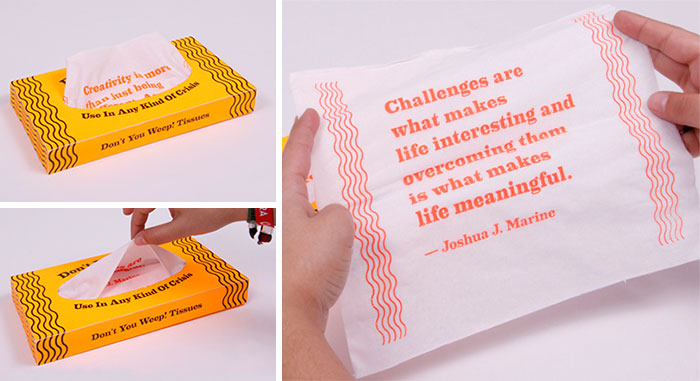 Don’t You Weep: Motivational Tissues For Any Crisis