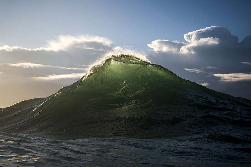 Mountains Of The Sea: Photographer 'Freezes' Waves To Make Them Look Like Mountains