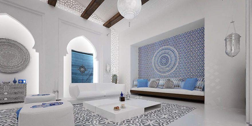 Gorgeous Moroccan Villa Interiors
