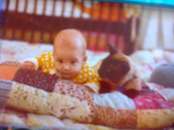 My Daughter And Stubby 30+ Years Ago.....