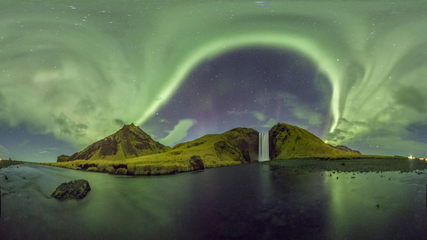 360 Degree Aurora Borealis Panoramas