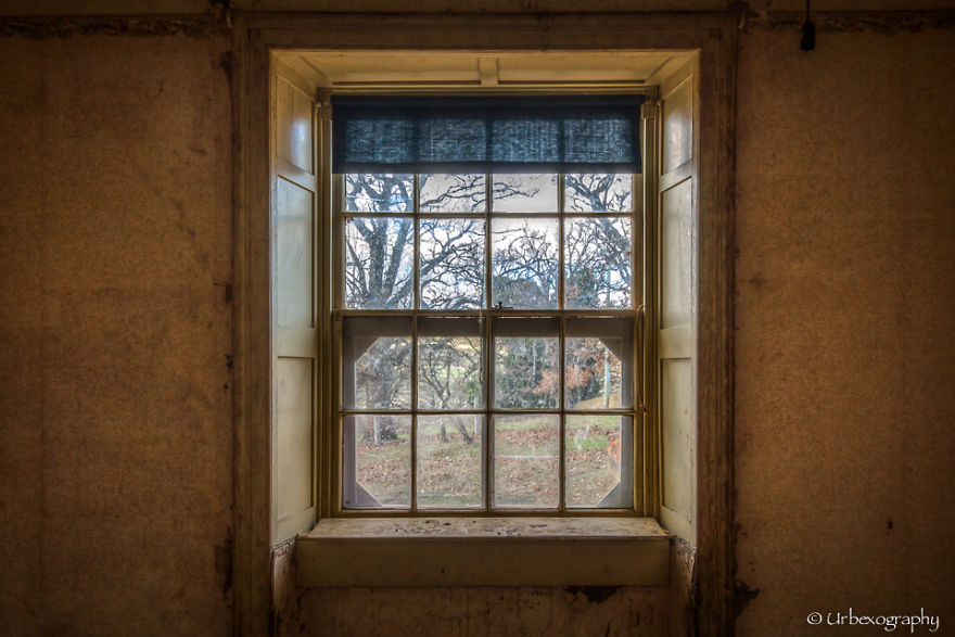 Windows Of Abandoned Rooms With Mystic Views