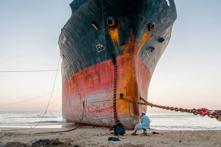 I Went To Pakistan To Photograph A Ship Breaking Yard.