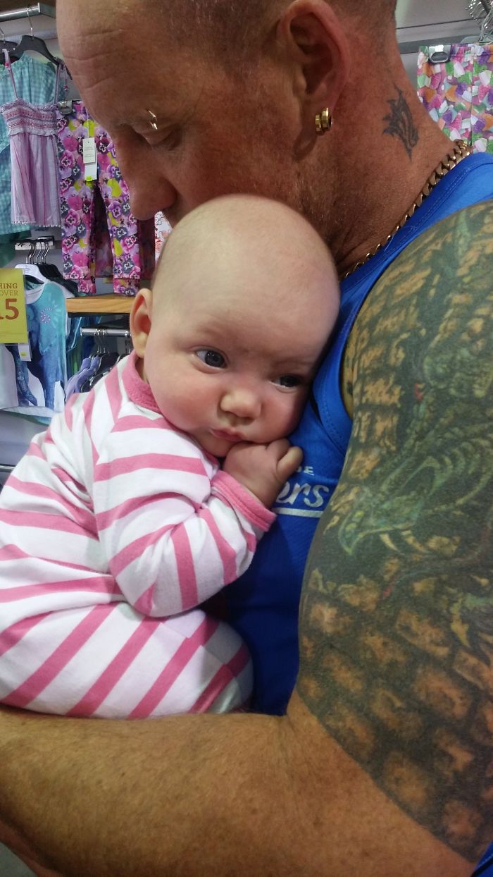 124 Babies And Their Tattooed Parents That Look Absolutely Beautiful Together