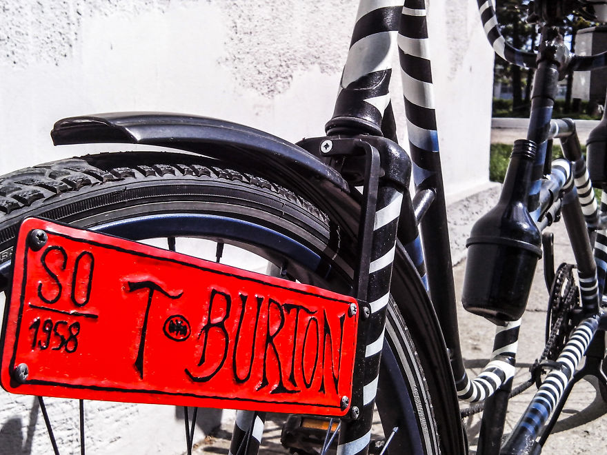 Our DIY Tim Burton Tandem Bicycle Inspired By His Movies
