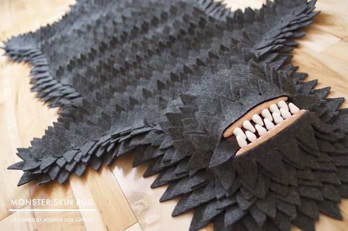 No Monsters Were Harmed In The Making Of This Rug