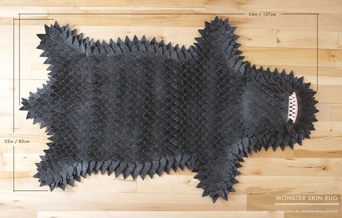 No Monsters Were Harmed In The Making Of This Rug