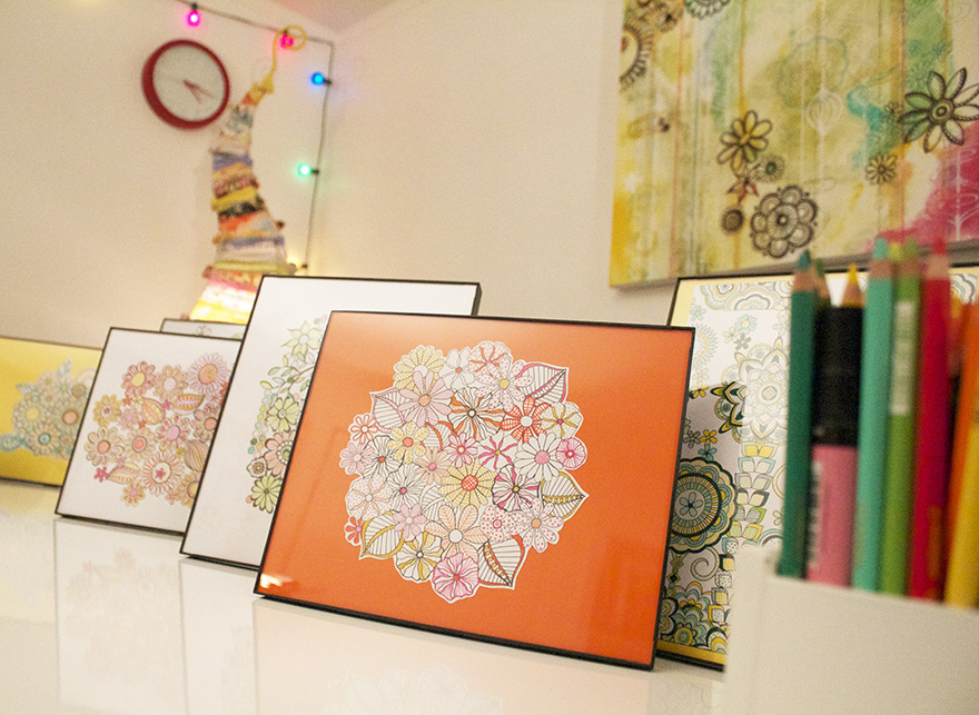 Flower Designs: I Create Coloring Books To Stimulate Creativity