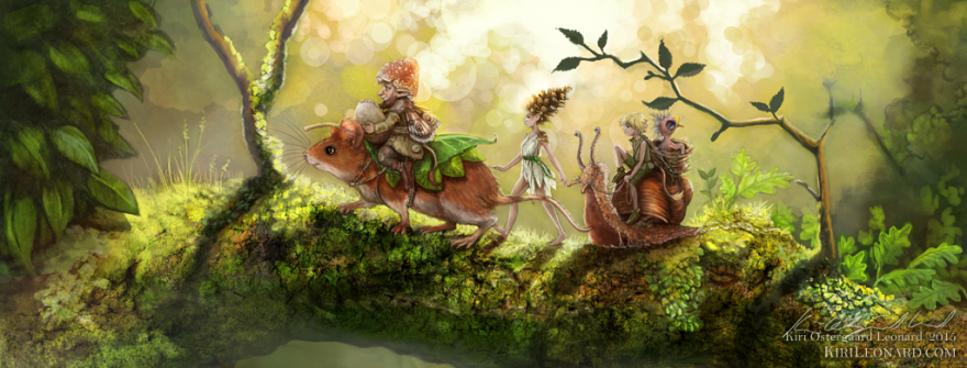 My Illustrations Reveal Hidden World Of Fairies And Magic
