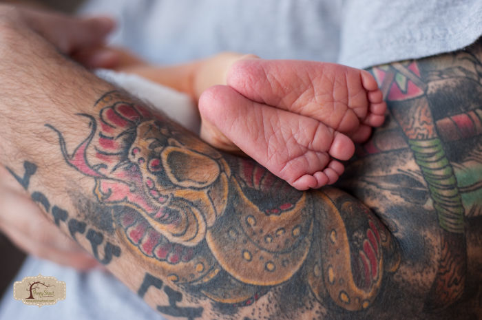 124 Babies And Their Tattooed Parents That Look Absolutely Beautiful Together