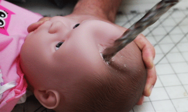 Baby Flask: How To Turn A Baby Doll Into A Beverage Container