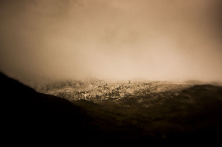 I Take Surrealist Photographs Of The Welsh Landscape In Memory Of My Father.