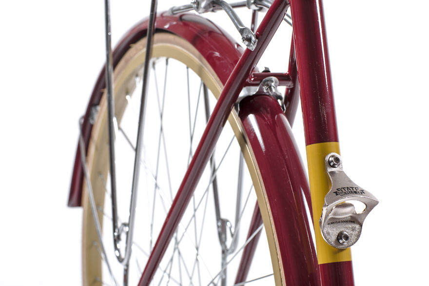 Bicycle With A Bottle Opener