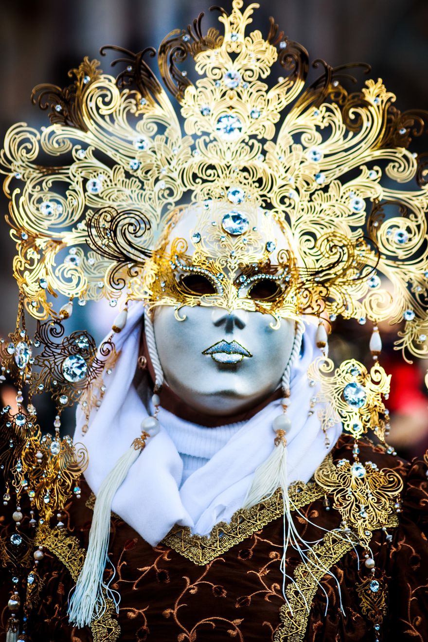 My Portraits Of Mysterious Characters From The Venice Carnival
