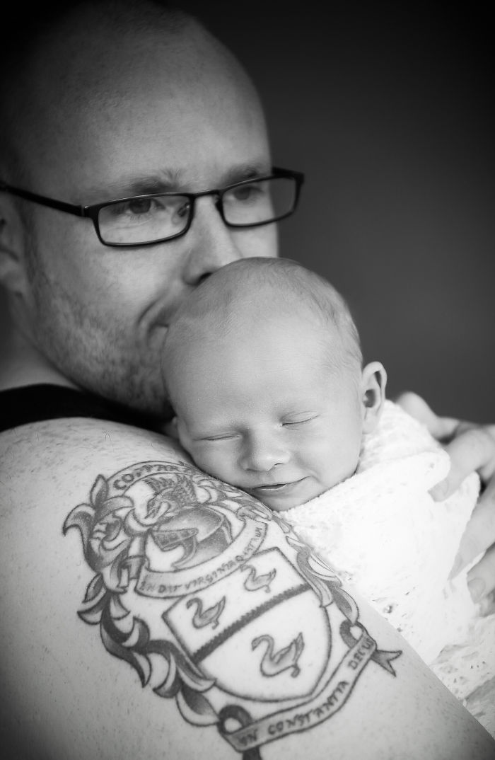 124 Babies And Their Tattooed Parents That Look Absolutely Beautiful Together