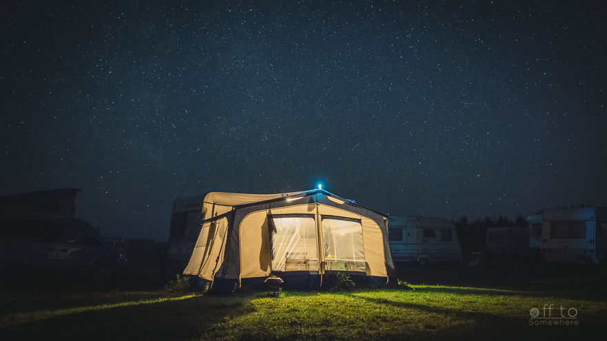 Night In A Camp