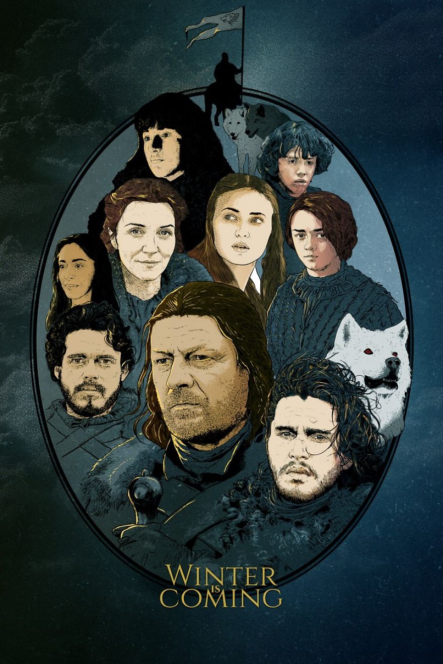 Top 16 Game Of Thrones Posters That Will Blow Your Mind!