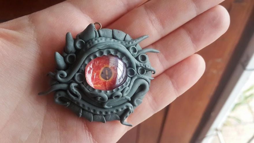 My Hand-Made Dragon Eye Jewelry