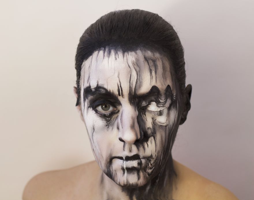 I Painted 11 Album Covers On My Face For Record Store Day