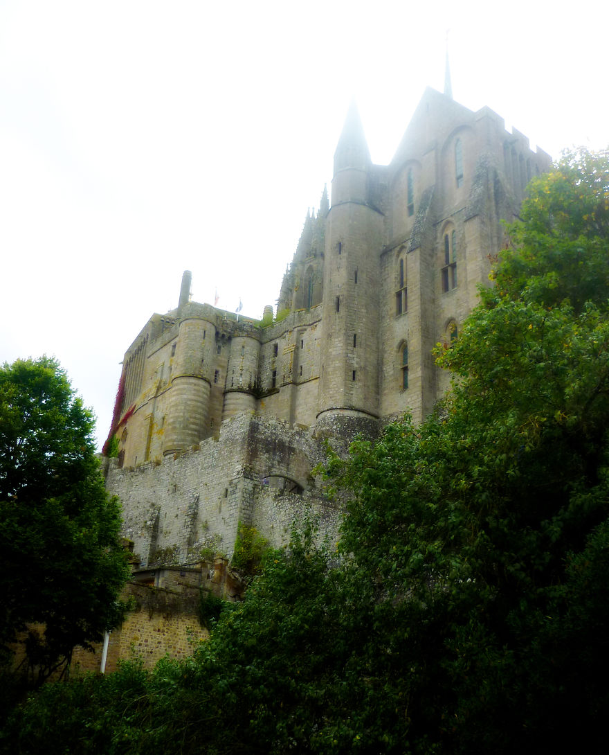 Inside Le Mont Saint Michel, France