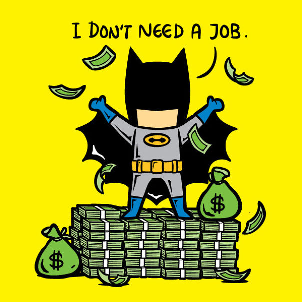 Superheroes' Part-Time Jobs: Because No One Pays Them For Saving The World