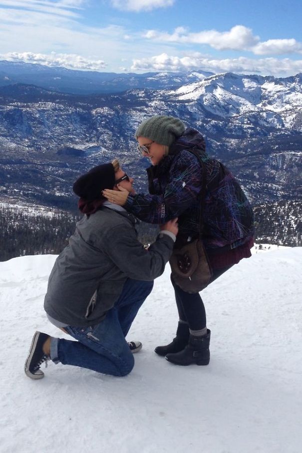 We're Getting Married! On Top Of A Mountain! (mammoth) And There's Going To Be Flutes Playing...