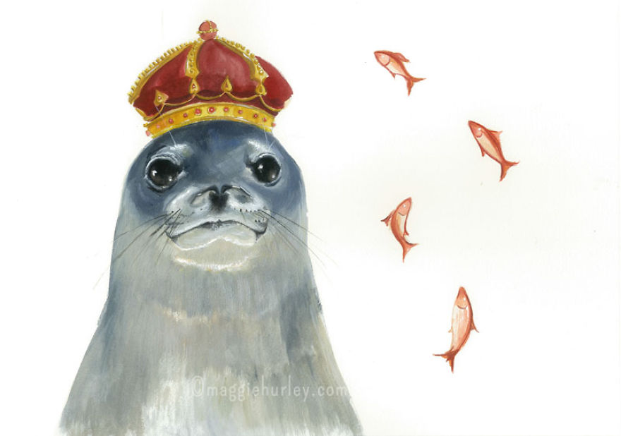 Meet The Royals: I Paint Animals To Help Them Survive