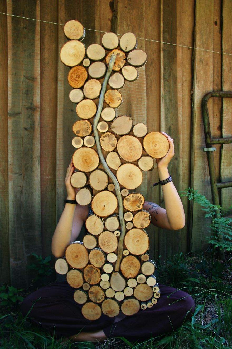Wild Slice Designs: I Make Wall Sculptures From Reclaimed Wood