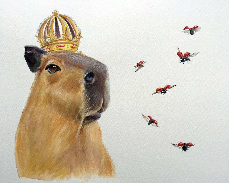 Meet The Royals: I Paint Animals To Help Them Survive