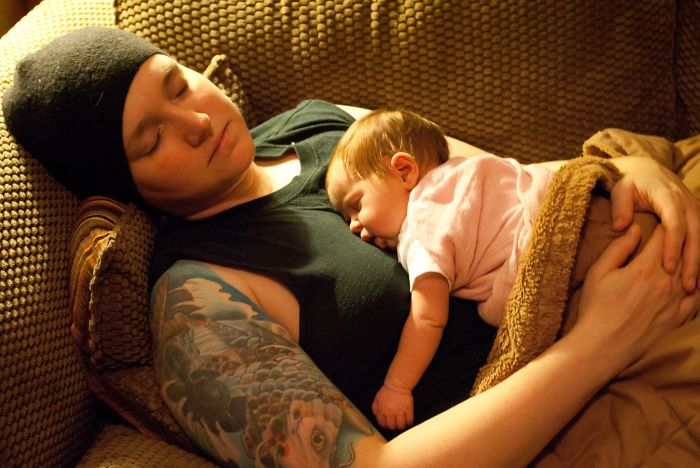 124 Babies And Their Tattooed Parents That Look Absolutely Beautiful Together