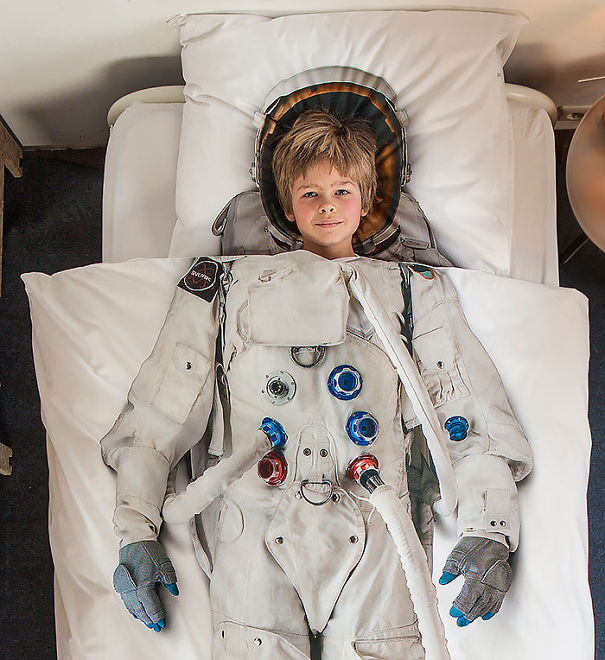 Astronaut Bed Cover