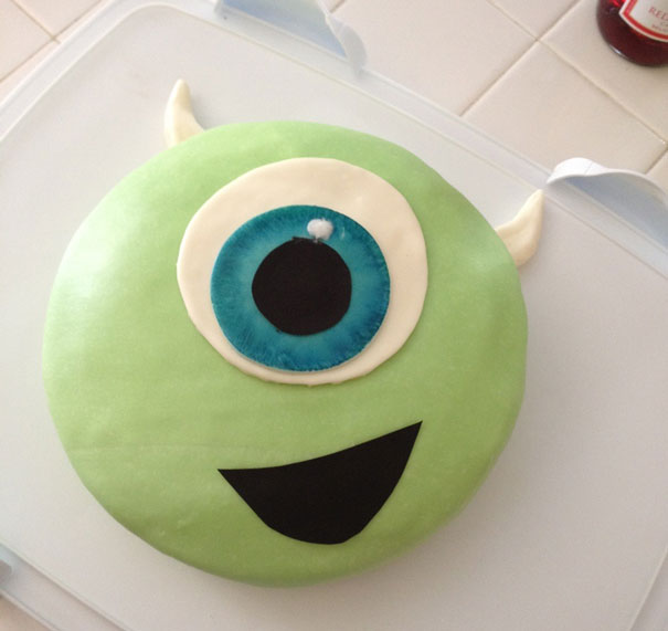 Mike From Monsters, Inc. Cake