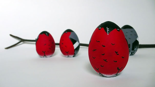 Turn Your Eggs Into Bullfinches