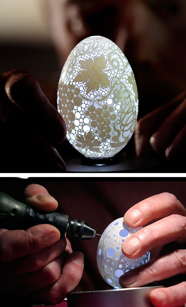 Eggshell Carvings