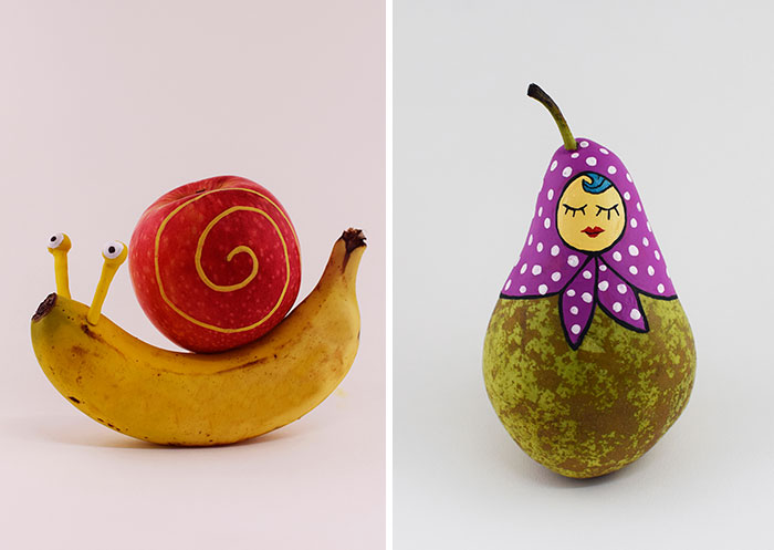 Spanish Artist Plays With Fruit To Make Funny Pictures