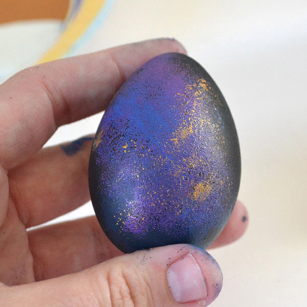 How To Make Galaxy Easter Eggs
