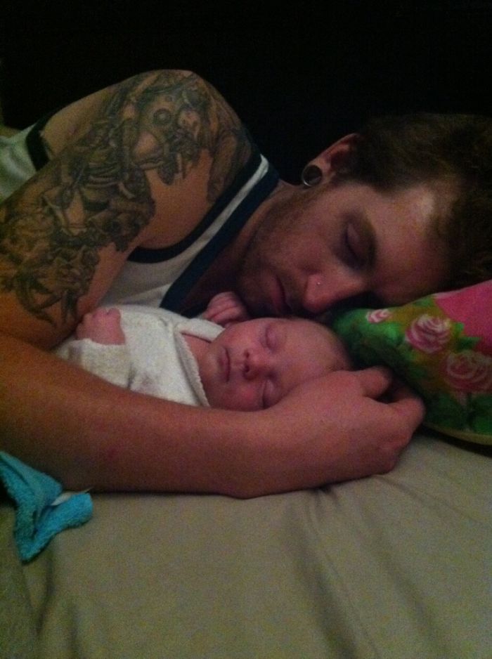 124 Babies And Their Tattooed Parents That Look Absolutely Beautiful Together