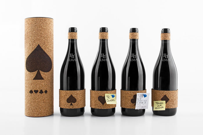 Wine With A Cork Label