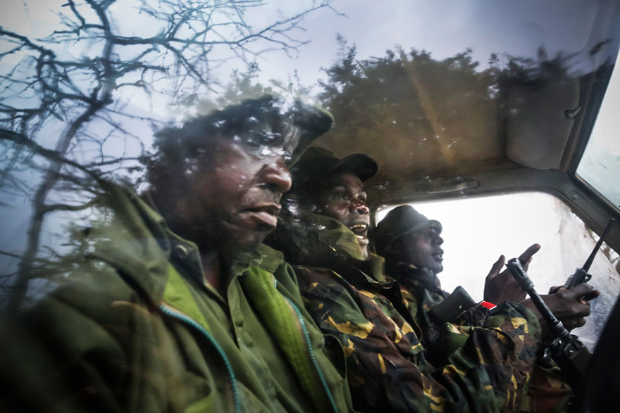 Rangers Protect The Last Remaining Male Northern White Rhino In The World