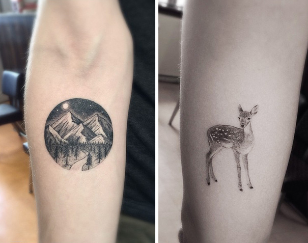 Geometric Tattoos By Dr. Woo Who's Been Experimenting With Ink Since He Was 13