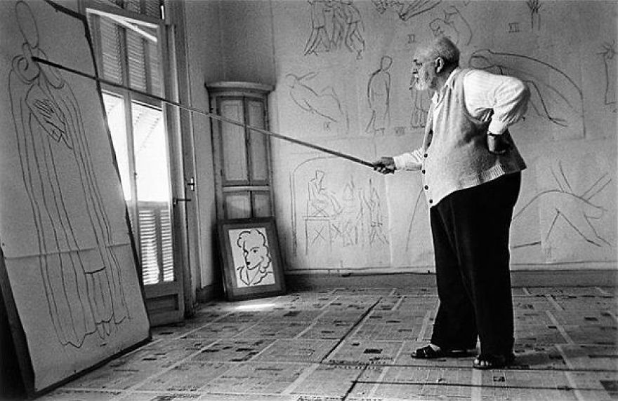 Why Matisse Painted With A Really, Really Long Brush?