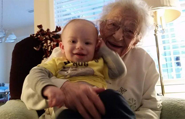 101-Year-Old Meets Newborn Great-Granddaughter Before Dying Days Later