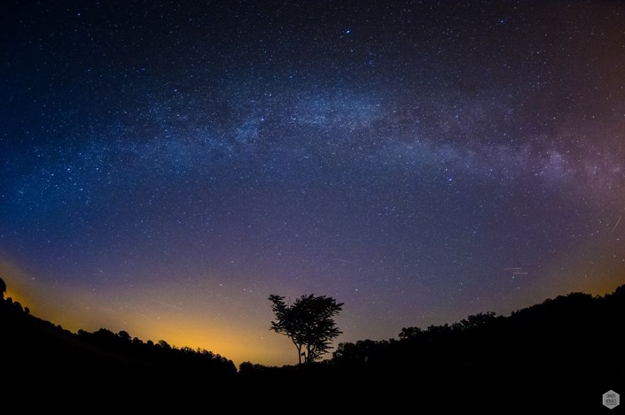 Milky Way; Night Sky By János Kovács