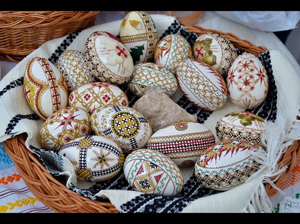 Easter Eggs From Northern Romania - "oua Inchistrite"