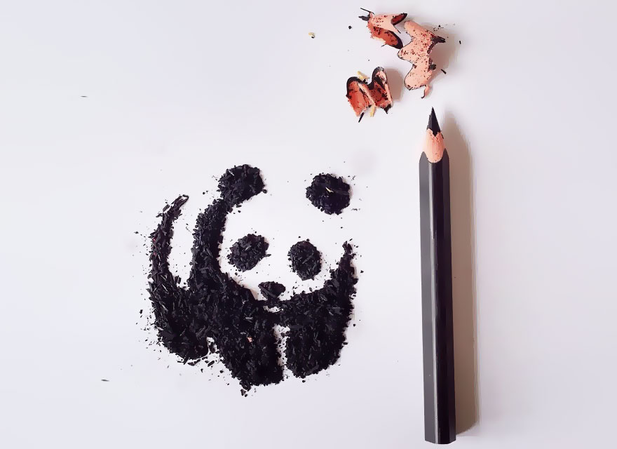 I Create Pencil Shaving Art For My 365-Day Project