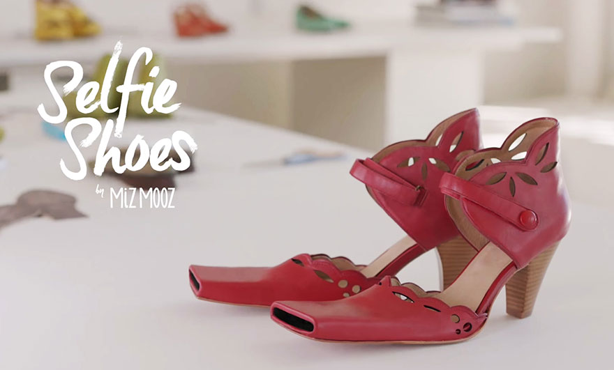 New 'Selfie Shoes' That Will Revolutionize The Selfie Game