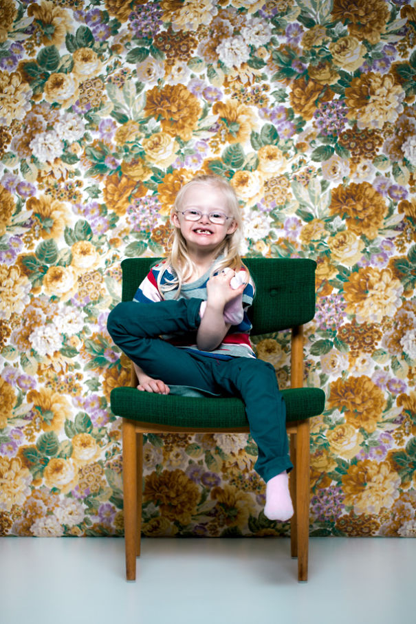 Portraits Of People From 9 Months To 60 Years Of Age With Down Syndrome