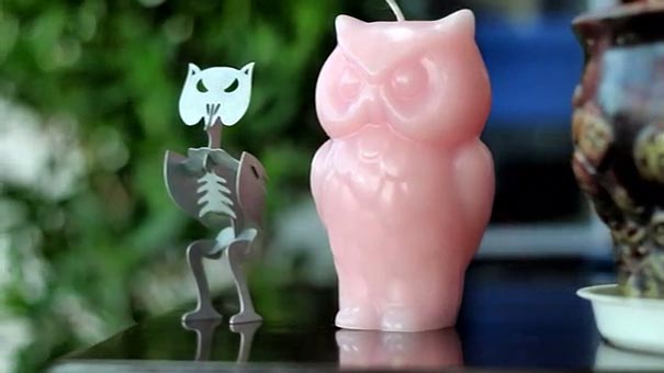 skeleton-candles-angry-owl-robert-scott